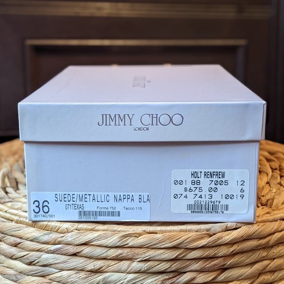 EUC (W36) - JIMMY CHOO Texas Sandal - Picture 8 of 8